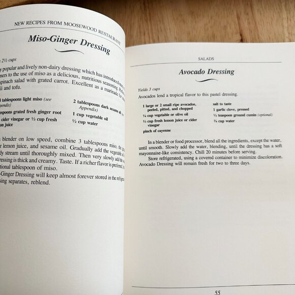 New Recipes From Moosewood Restaurant Autographed by Maureen Vivino 1987 - Picture 9 of 12